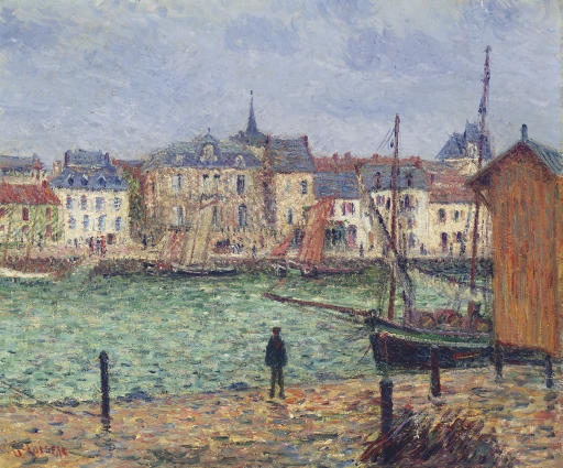 Gustave Loiseau、Bord de riviere Gustave Loiseau | Bord de la rivière (Circa 1901) | MutualArt