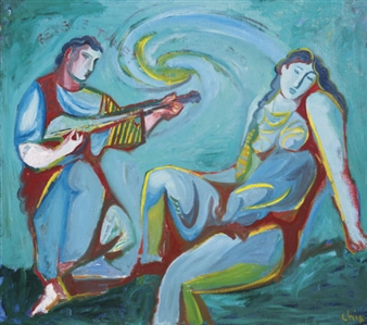 Reverse Tune by Sandro Chia, 2000