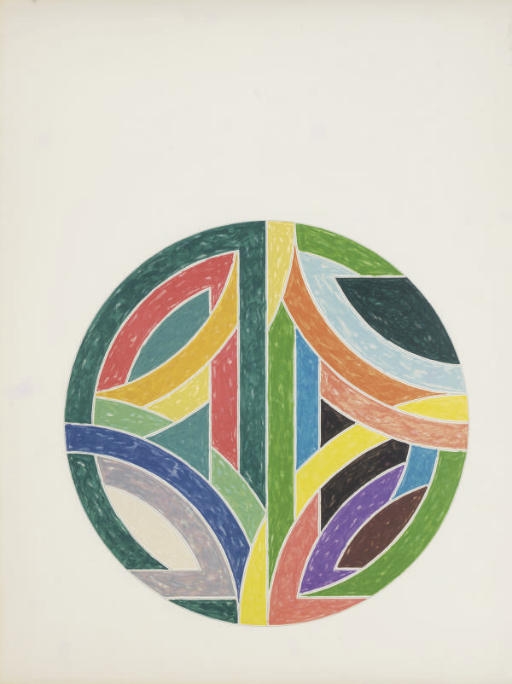 Artwork by Frank Stella, Sinjerli Variation IV (A. 118), Made of offset lithograph and screenprint in colors, on Arches