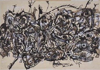 Multitud - Antonio Saura