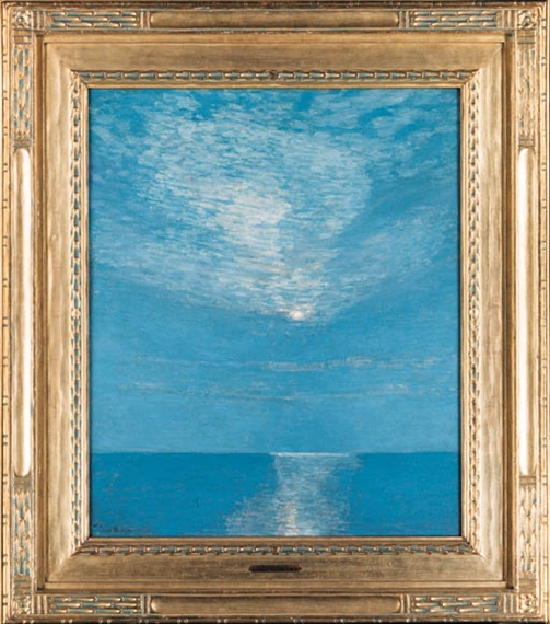 Moonlit Seascape by Childe Hassam, 1905