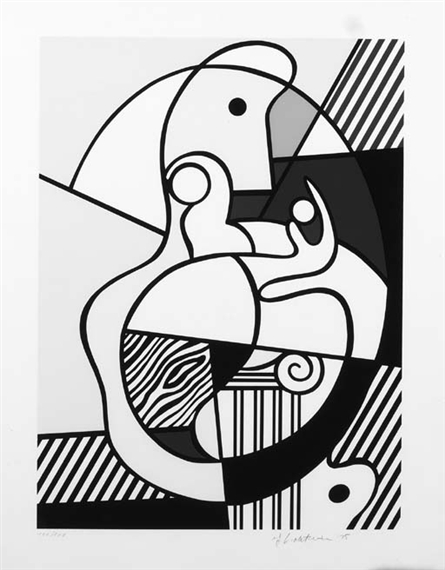 Lichtenstein Roy | Homage to Max Ernst (C. 137) (1975) | MutualArt