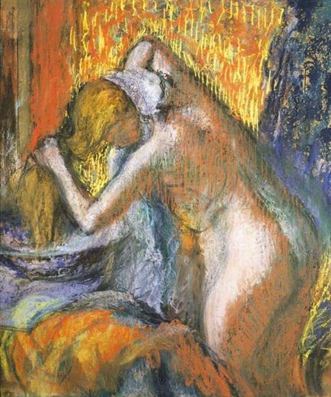 Edgar Degas | APRÈS LE BAIN, FEMME S'ESSUYANT (Circa 1903) | MutualArt