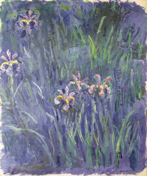 Iris by Claude Monet, 1914-1917
