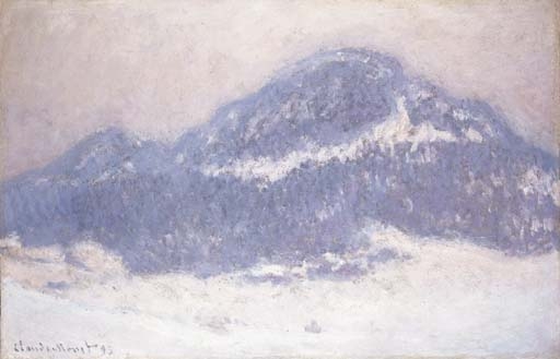 Mont Kolsaas, temps brumeux by Claude Monet, 1895