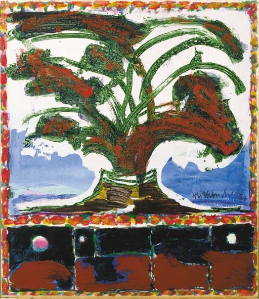 Pierre Alechinsky Volcan de pôche (1978) MutualArt