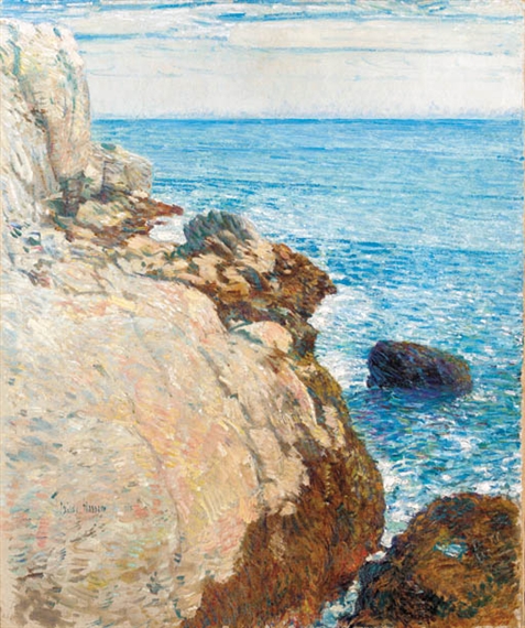 The East Headland, Appledore--Isles of Shoals by Childe Hassam, 1908