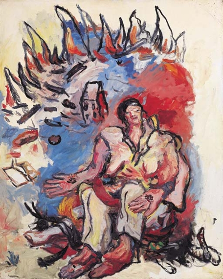 Der Hirte by Georg Baselitz, 1965