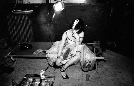 Trixie on the Cot, NYC by Nan Goldin