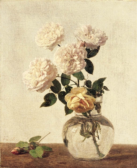 Henri Fantin-Latour、Petites roses PETITES ROSES by Henri Fantin-Latour on artnet