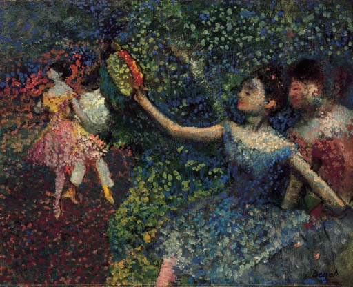 Edgar Degas, DANSEUSE AUX BRAS LEVÉS (1891)