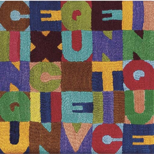 Alighiero Boëtti | Cinque x cinque venticinque (Five x Five Twentyfive ...