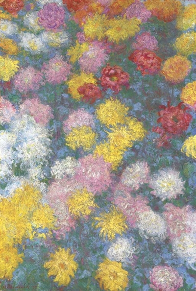 Chrysanthèmes by Claude Monet, 1897