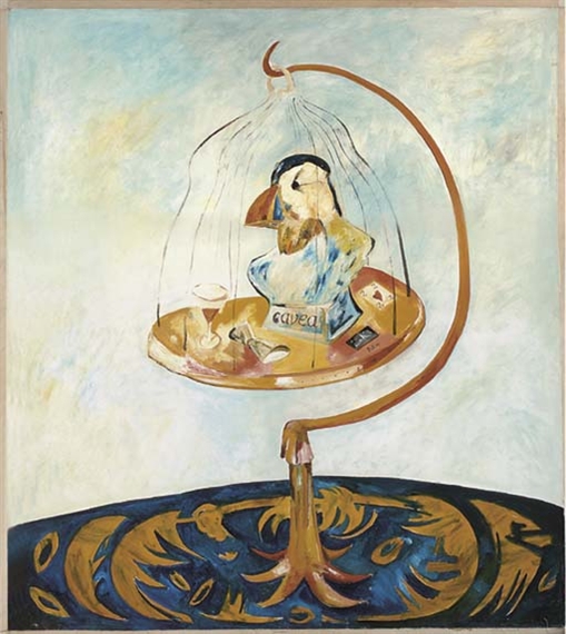 Lenin as a Puffin by John Bellany