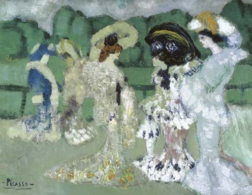Les courses by Pablo Picasso, 1901