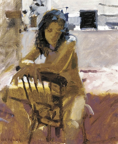 Ken Howard | Model in the Studio | MutualArt
