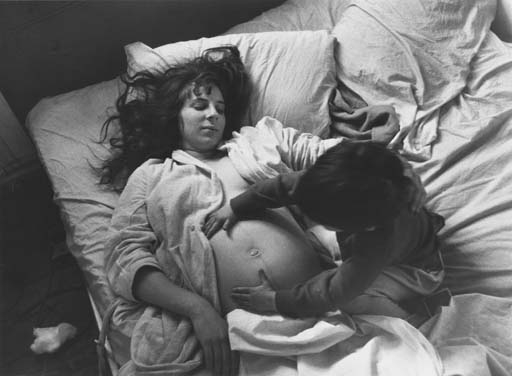 Artwork by Robert Frank, Mary and Pablo, Made of gelatin silver print.