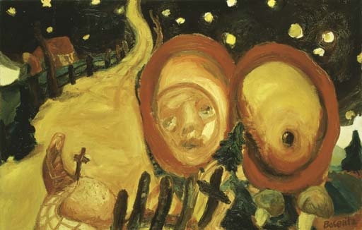 Die poetische Kugel by Georg Baselitz, 1964