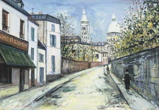 Montmartre by Maurice Utrillo