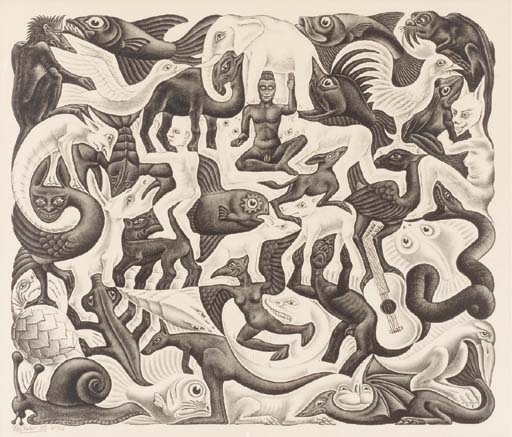 Plane Filling II (B. 422)