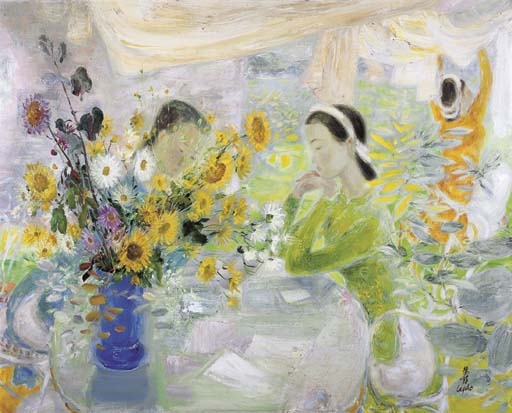 Dans le jardin (In the garden)