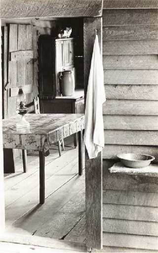 Farmer's Kitchen, Hale County, Alabama by Walker Evans, 1936