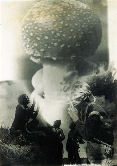 Nu nietman netorruprup Fliegenpilz by Sigmar Polke, 1975