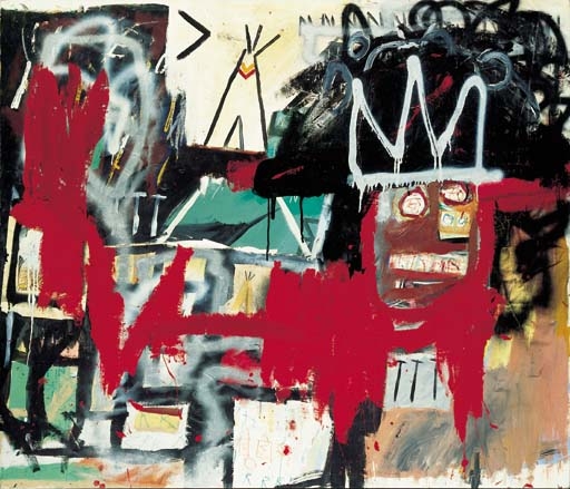 Jean-Michel Basquiat | WORLD CROWN (1981) | MutualArt