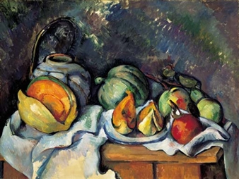 Nature morte aux fruits et pot de gingembre - Paul éԲԱ