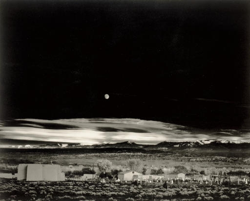 Ansel Adams | Moonrise, Hernandez, Northern New Mexico, 1941 | MutualArt