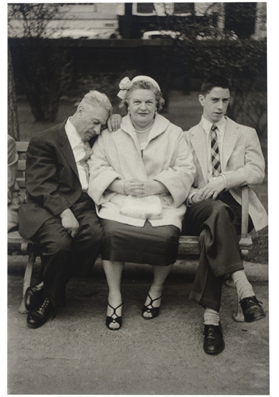Family at Easter, N.Y.C. 1956 by Diane Arbus