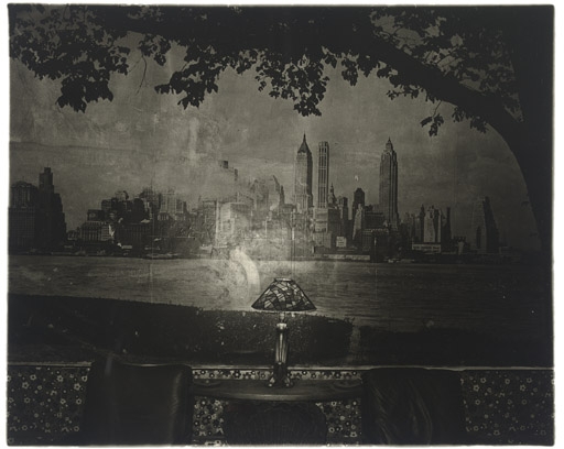 New York skyline in a lobby, St. Petersburg, Fla. 1971