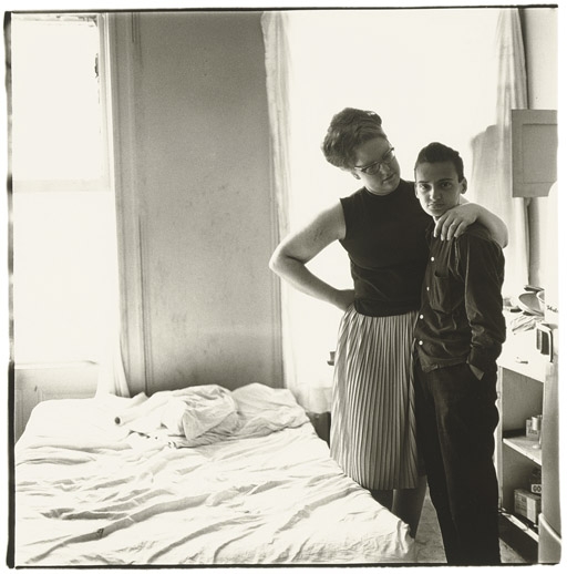 Two friends at home, N.Y.C. 1965