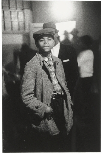 Boy in a cap, N.Y.C. 1960 by Diane Arbus
