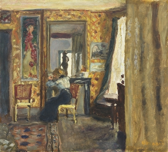Pierre Bonnard | Femme dans un intérieur (Circa 1908) | MutualArt