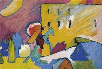 Studie zu Improvisation 3  - Wassily Kandinsky