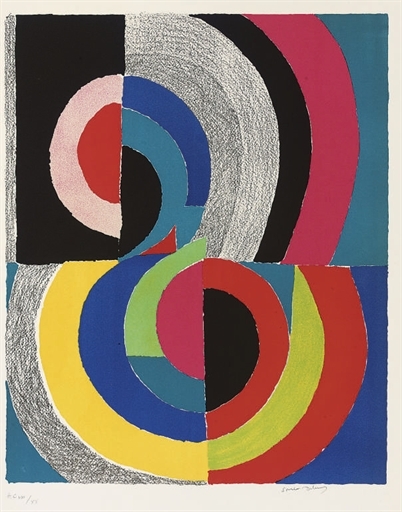 Plougastel by Sonia Delaunay, 1970