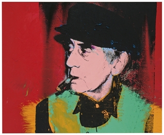Man Ray by Andy Warhol 1974 マン・レイ　ウォーホル Man Ray by Andy Warhol | National Galleries of Scotland