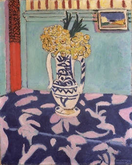 Les coucous, tapis bleu et rose - Henri Matisse