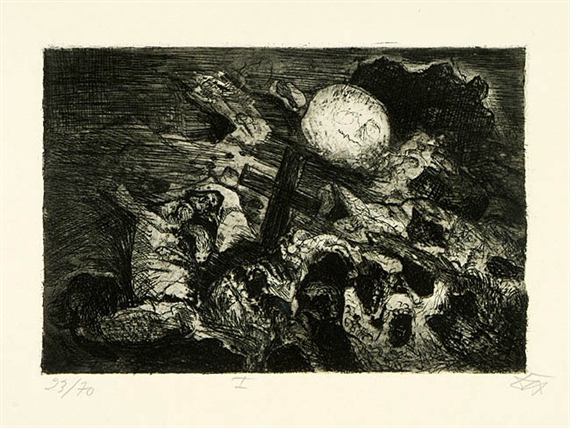 Soldatengrab zwischen den Linien