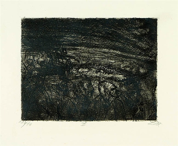 Die zweite Kompanie wird heute Nacht abgelöst by Otto Dix, 1924