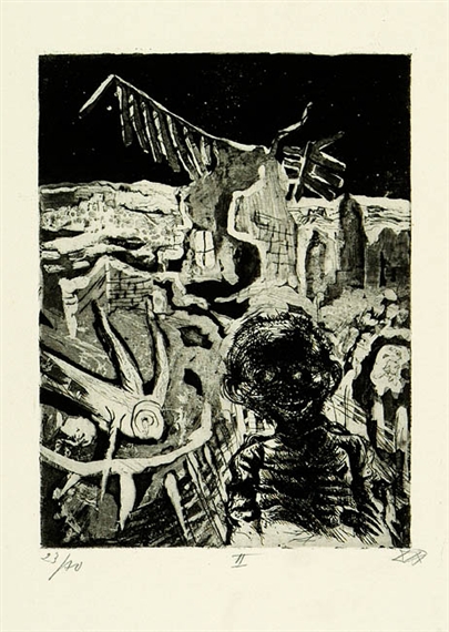 Nächtliche Begegnung mit einem Irrsinnigen