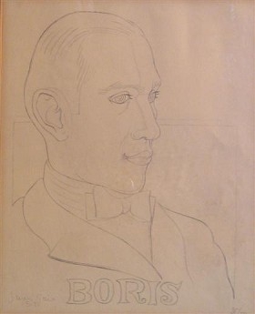 BORIS by Juan Gris, 1921