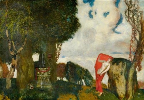 Iphygenie auf Tauris by Franz von Stuck