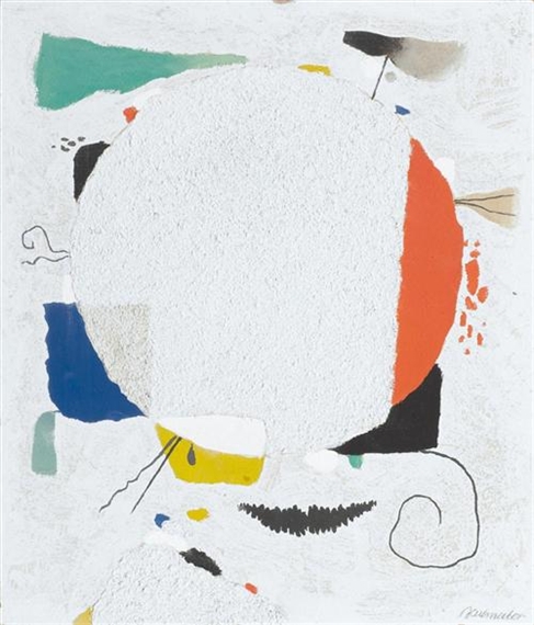 Monturi -Kreis by Willi Baumeister, 1954