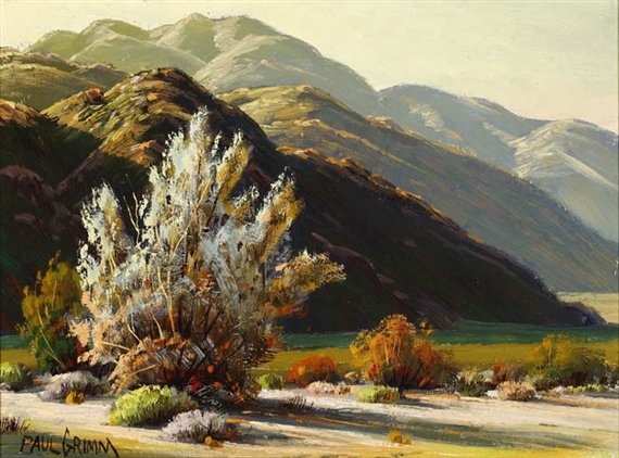 Smoke Trees, Palm Springs by Paul Grimm