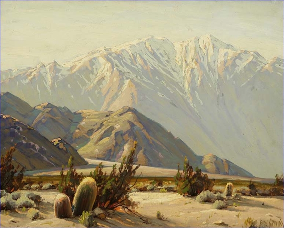 Sunkissed Slopes by Paul Grimm, 1936