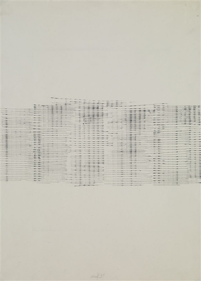 OHNE TITEL by Heinz Mack, 1961