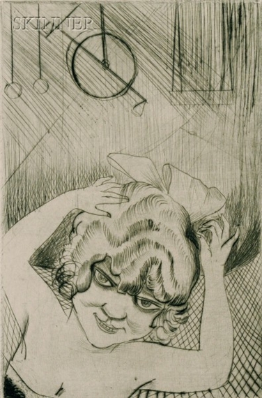 Lili, die Königin der Luft by Otto Dix, 1922