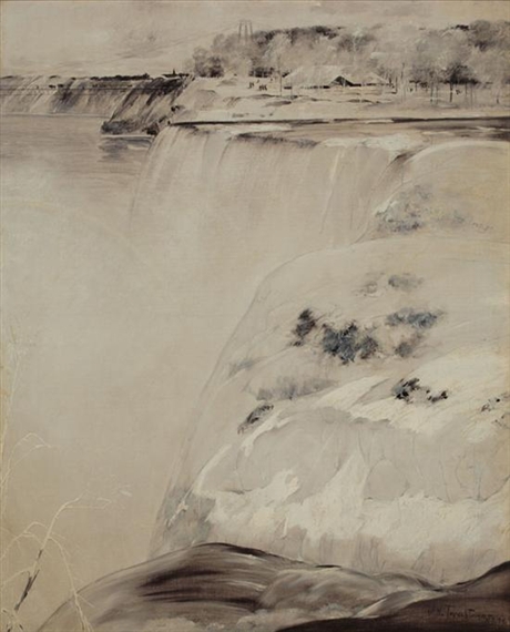Niagara Falls by John Henry Twachtman, 1879